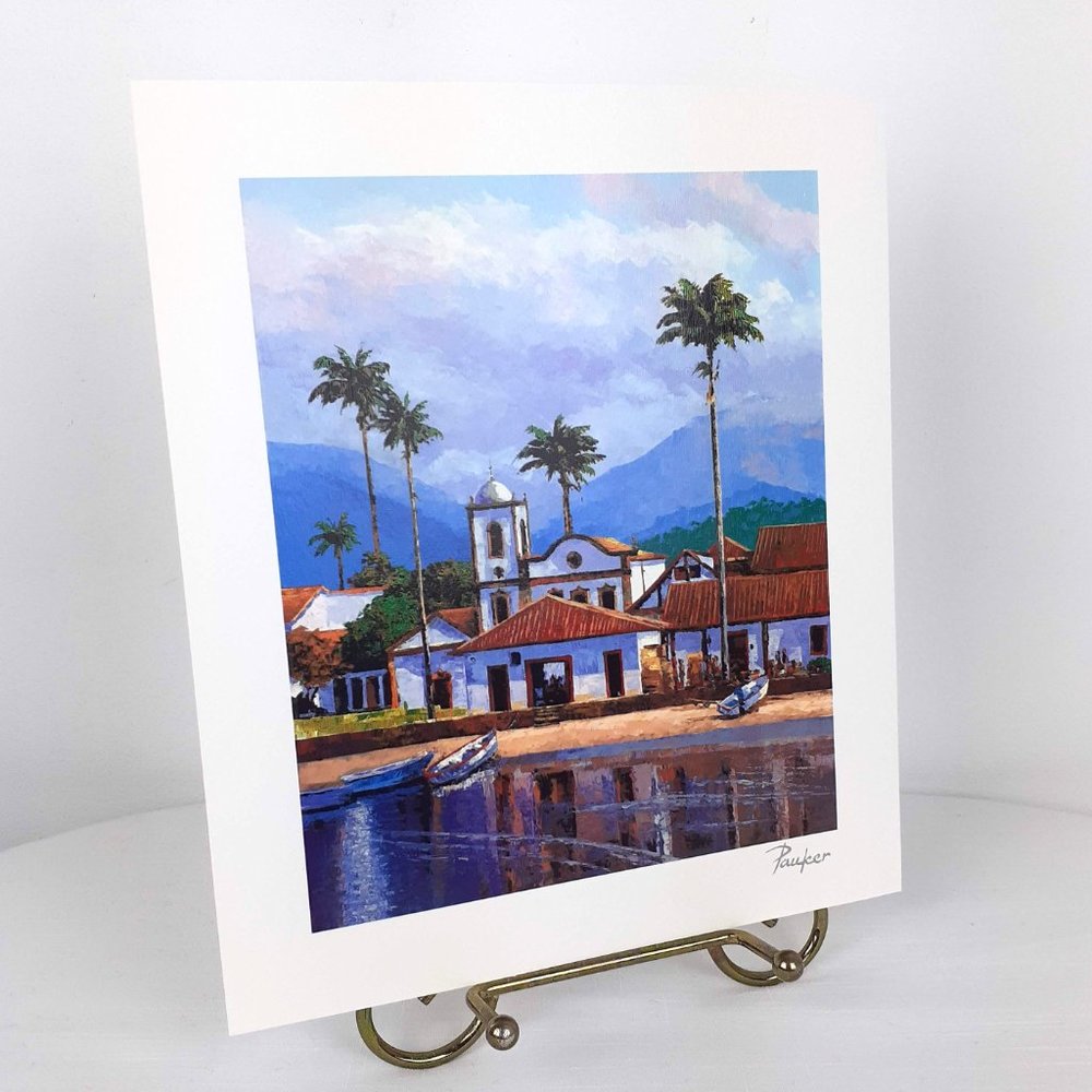 Alex Pauker "Reflections" Seriolithograph 2002 Park West Signed in plate w/COA
